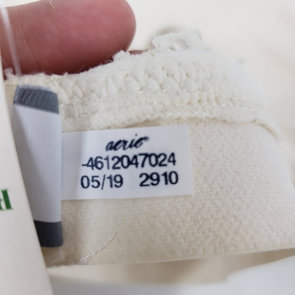 Aerie Lace Padded Bralette Cream Size Large NEW - Picture 6 of 9